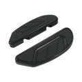 Black Rear Passenger Floorboard Fit For Harley Softail Deluxe Road King Fat Bob