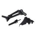 Black Passenger Footpegs Footrests Fit For Honda Rebel CMX1100A CMX1100D 21-25