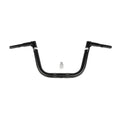 12" Rise 1 1/4" Handlebar Ape Hanger Bar Fit For Harley Dyna Fxdb Softail Fatboy