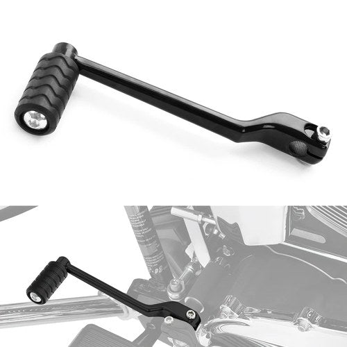 Black Left Heel Toe Shift Lever Pedal Peg Fit For Harley Touring 1988-up Softail
