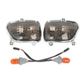 Left & Right Front Turn Signals Lights Bulb Fit For Honda Goldwing GL1800 01-17