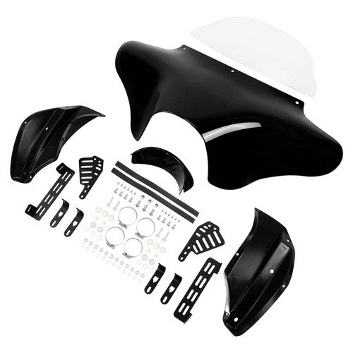 Batwing Fairing Windshield Fit For Harley Road King Fatboy Dyna Heritage Classic