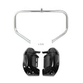 Lower Vented Leg Fairing Speaker Pod + Crash Bar Fit For Harley Road Glide 09-13