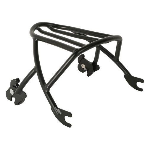 Black Detachable Solo Luggage Rack Fit For Harley Sportster XL1200 XL883 2004-20