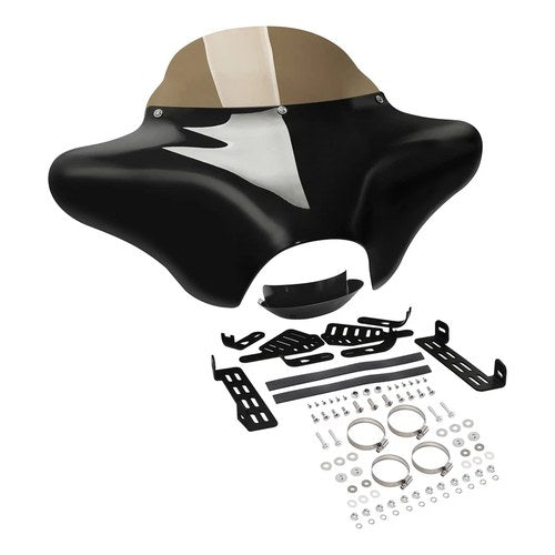 Front Outer Batwing Fairing Windshield Fit For Harley Road King Softail Fat Boy