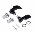 Black Saddlebag Lid Lifters Fit For Harley Touring Street Glide Road King 14-25