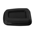 Gloss Black Rear Brake Pedal Cover Fit For Harley Touring Softail Electra Glide