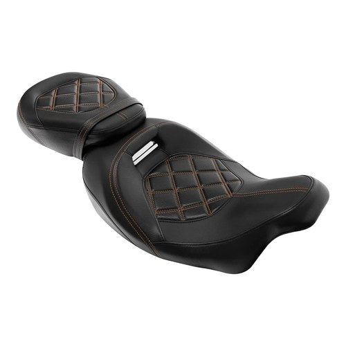 Driver Passenger Seat Pillion Fit For Harley Touring Street Road Glide 09-23 US