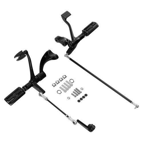 Forward Controls Kit Pegs Levers Linkage Fit For Sportster XL 883 1200 2004-2013