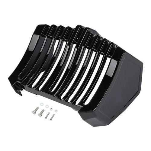 Black Precision Oil Cooler Cover Fit For Harley Touring Street Road Glide 17-23