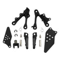 Front Footpegs Pegs Bracket Fit For Kawasaki Ninja ZX6R 09-2018 ZX636 2013-2018