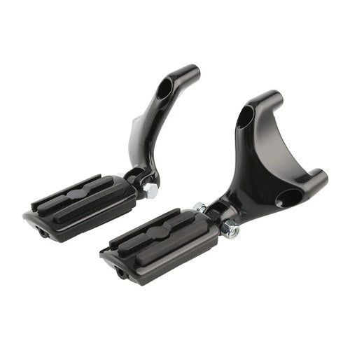 Passenger Foot Pegs w/ Mount Bracket Fit For Harley Sportster 883 1200 2004-2013