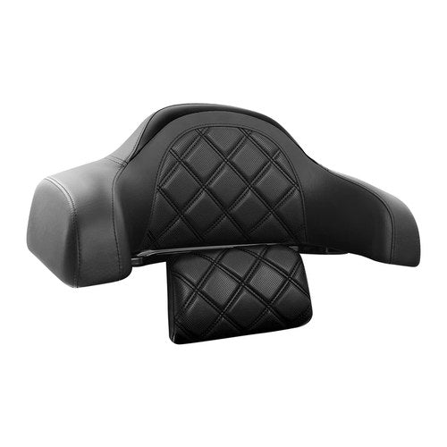 Rear Passenger Trunk Wrap-around Backrest Pad Fit For Indian Chieftain 2014-2025