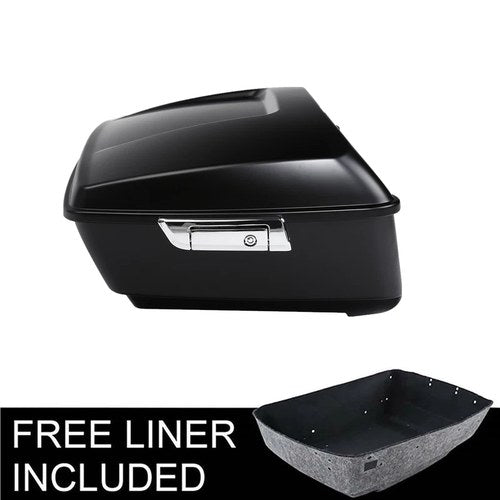Matte Black King Trunk Fit For Harley Road King Street Glide 14-25