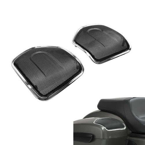 Saddlebag Speaker Lid Grills Grill Fit For Indian Roadmaster Chieftain Limited