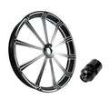 26"x3.5'' Front Wheel Rim Single Disc Hub Fit For Harley Touring non ABS 97-21