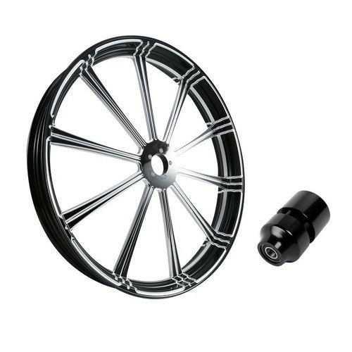 26"x3.5'' Front Wheel Rim Single Disc Hub Fit For Harley Touring non ABS 97-21