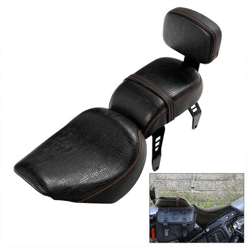 Driver & Passenger Seat Backrest Fit For Indian Scout Bobber Sixty Scout Rogue