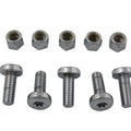 Rear For Disc Bolt And Nut Kit Chrome
