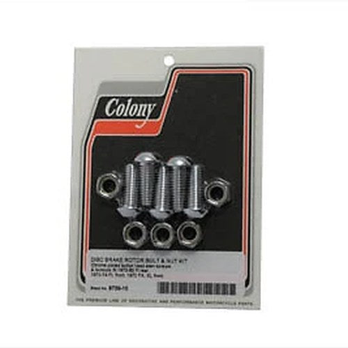 Front For Or Rear Disc Bolts With Nuts For Single Disc
