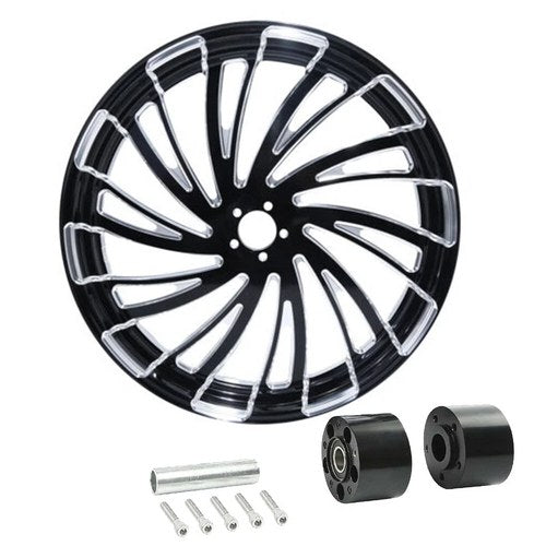 32''X3.5'' Front Wheel Rim Hub Dual Disc Fit For Harley Davidson Touring 1997-21