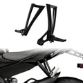 Rear Passenger Footrest Foot Pegs Bracket Fit For Yamaha Yzf R6 2003-2005 Black