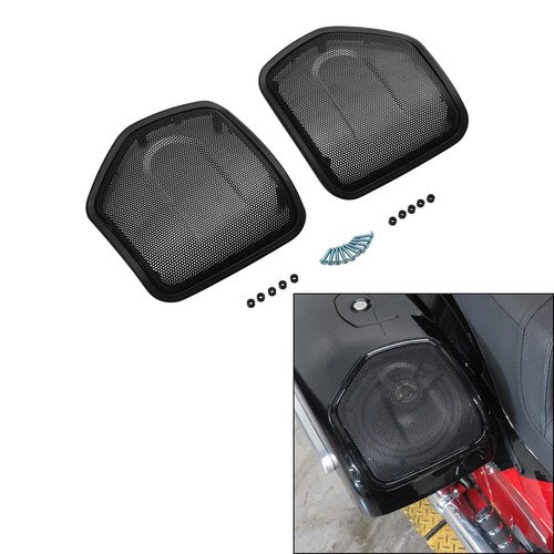 Saddlebag Speaker Lid Grills Grill Fit For Indian Chieftan Limited 2019-2025