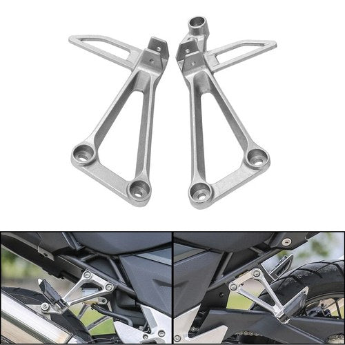 Passenger Foot Pegs Mount Bracket Set Fit For Honda CB500X 13-2016 CB500F 13-15