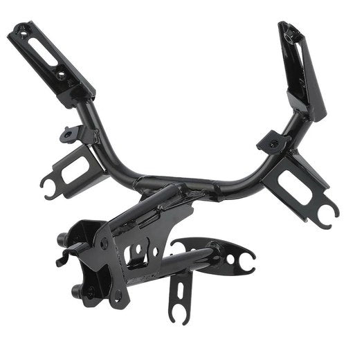 Black Front Headlight Stay Brackets Fit For Yamaha Yzf R3 19-24 Yzf R25 20-24
