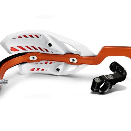 Cycra Crm Ultra 1-1/8 in. Clamp w/White Shield/Orange Cover