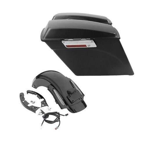 5" Stretched Saddlebag Rear Fender Fit For Harley Street Road Glide 2009-2013
