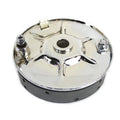 Rear Mechanical Brake Backing Plate Kit Chrome for Harley-Davidson