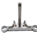 Chrome Lower Triple Tree without Lock Tab for Harley-Davidson