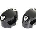 1-1/4 inch Riser Kit Black for Harley-Davidson