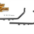 Wyatt Gatling Exhaust Drag Pipe Set Straight Cut Ends for Harley-Davidson
