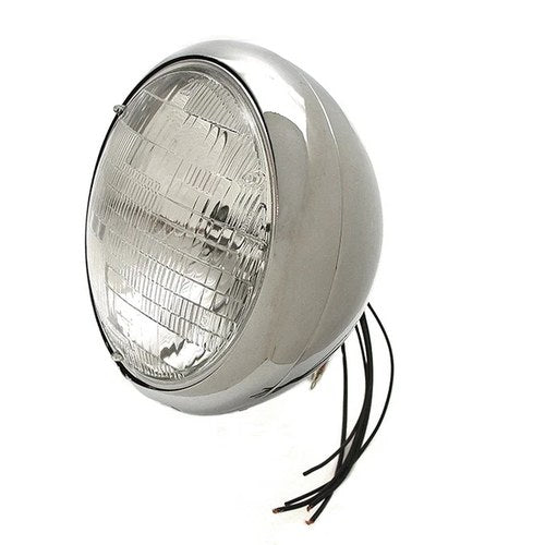 Chrome 7 inch K Headlamp for Harley-Davidson