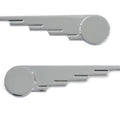 Chrome Speed Wing Emblem Set for Harley-Davidson