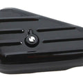 Black Left Side Oval Tool Box for Harley-Davidson