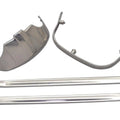 Stainless Steel Front Fender Tip Kit for Harley-Davidson