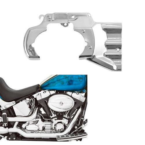 Engine Transmission Interface Trim Cover Fit For Harley Softail Fxst Flst 07-17