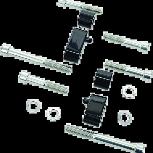 Kuryakyn Driver Floorboard Spacers For 09-Up Touring Models Gloss Black
