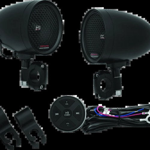 Kuryakyn For Road Thunder Speaker Pods Bluetooth Audio Controller Black