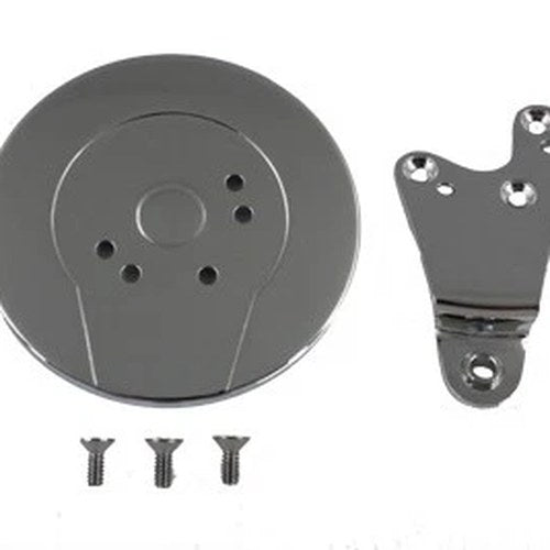 Dust Shield and Shifter Lever Set Chrome for Harley-Davidson