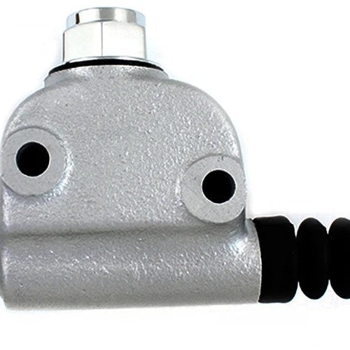 Rear Disc Brake Master Cylinder Unpolished Bright for Harley-Davidson