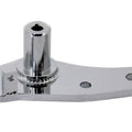 Brake Pedal Mount Plate Chrome for Harley-Davidson