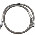 Stainless Steel 43-1/4 inch Front Brake Hose for Harley-Davidson