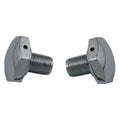 Chrome Fork Tube Caps Vented for Harley-Davidson