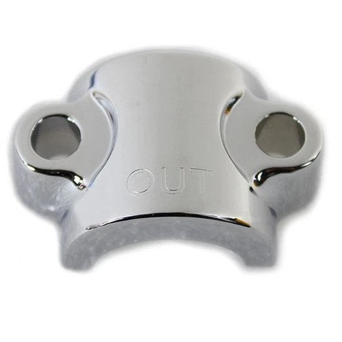 Chrome Fork Slider Axle Cap for Harley-Davidson