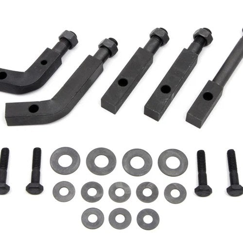 Footboard Mount Bracket Kit Parkerized for Harley-Davidson