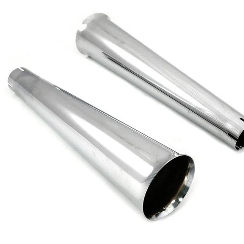 Chrome Megaphone Tip Set for Harley-Davidson